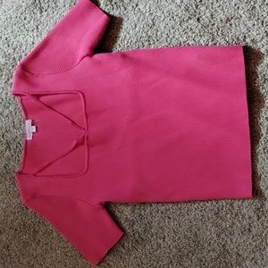 Grey Lab Women's Small Pink Shirt